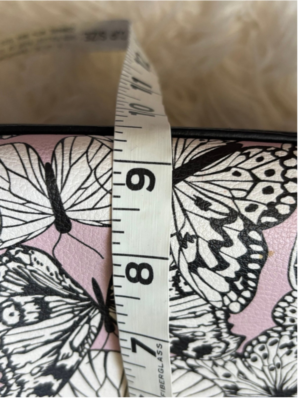 Luv By Betsey Johnson Butterfly Stripe Crossbody Shoulder Bag Purse whimsy Y2K - Picture 12 of 12